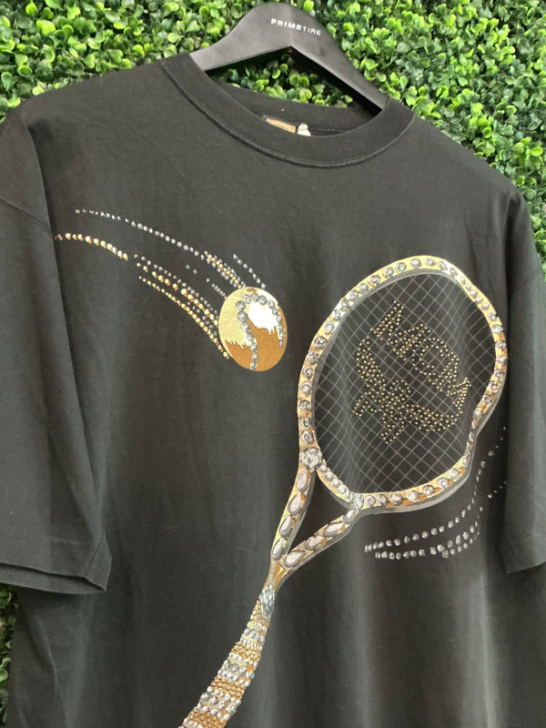 VINTAGE MCM TENNIS RACKET TEE