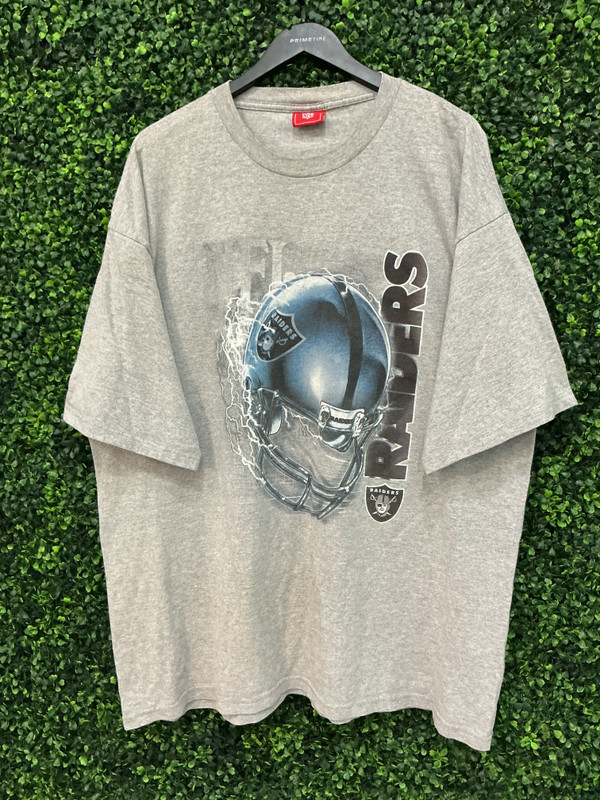 OAKLAND RAIDERS NFL BRAND HELMET TEE