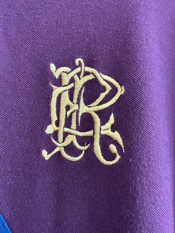 POLO RALPH LAUREN SCRIBBLE LOGO DIAG STRIPE RUGBY