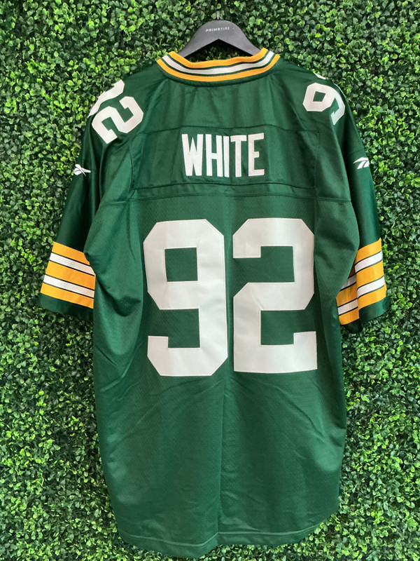 REGGIE WHITE GREEN BAY PACKERS GRIDIRON CLASSIC AUTHENTIC JERSEY