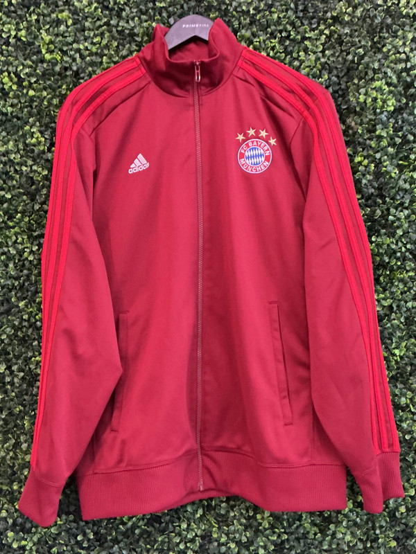 BAYERN MUNICH 2015-16 ADIDAS SOCCER TRACK JACKET
