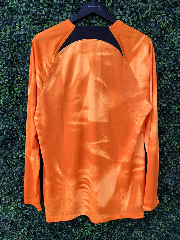 NIKE NETHERLANDS 2022/23 STADIUM HOME LONG SLEEVE SOCCER KIT