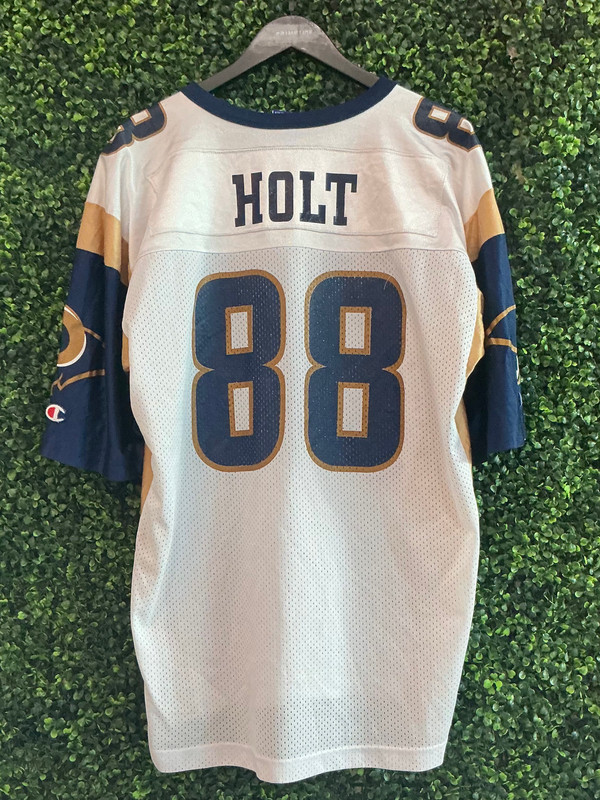VINTAGE TORRY HOLT ST LOUIS RAMS CHAMPION JERSEY