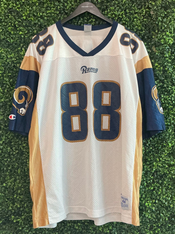 VINTAGE TORRY HOLT ST LOUIS RAMS CHAMPION JERSEY