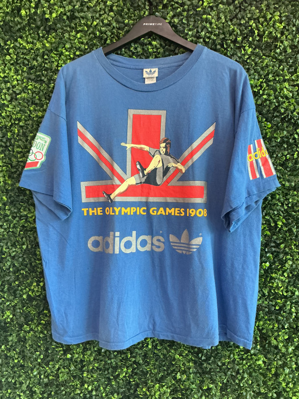 VINTAGE LONDON OLYMPICS ADIDAS TEE