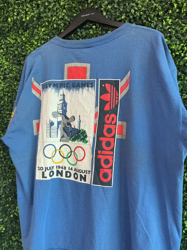 VINTAGE LONDON OLYMPICS ADIDAS TEE
