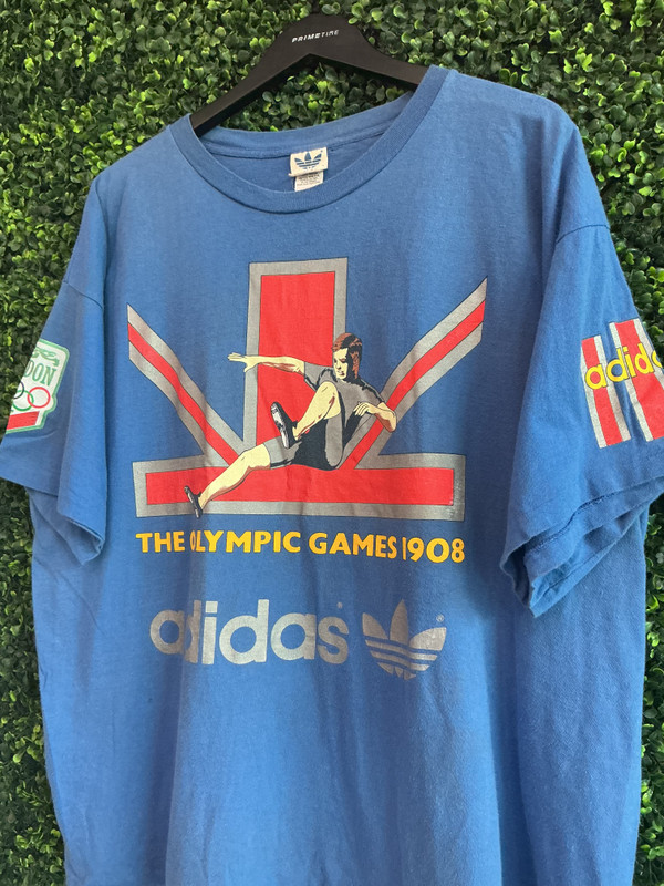VINTAGE LONDON OLYMPICS ADIDAS TEE