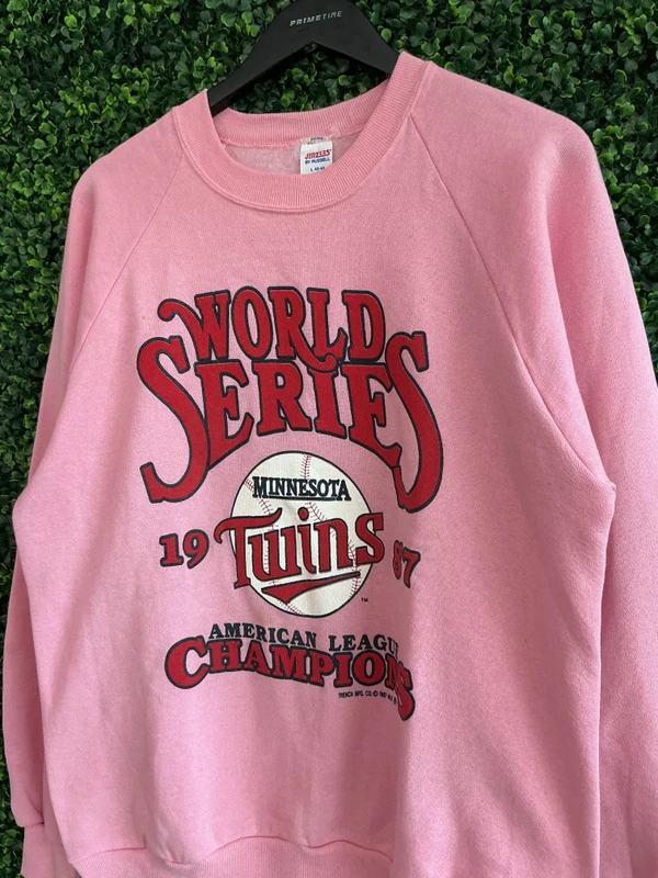 VINTAGE MINNESOTA TWINS 1987 AMERICAN LEAGUE CHAMPS
