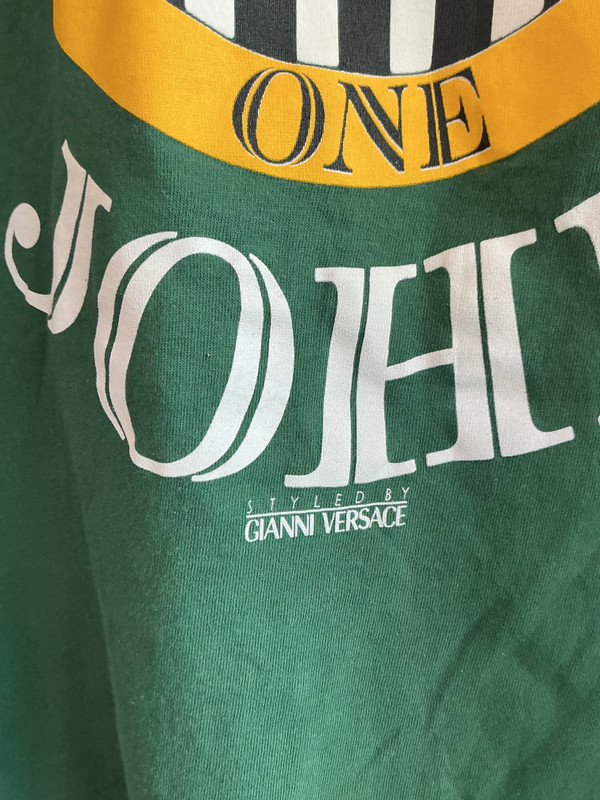 VINTAGE ELTON JOHN 1992 THE ONE TOUR STYLED BY GIANNI VERSACE TEE