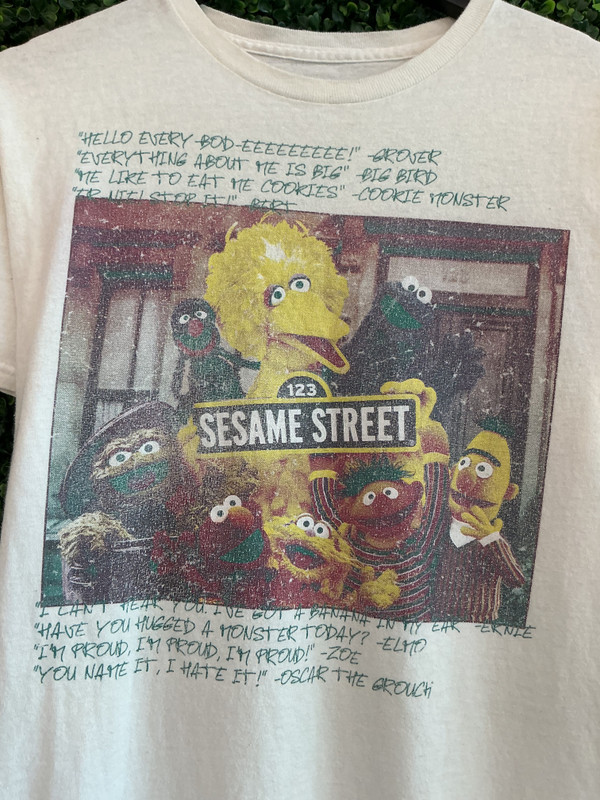 VINTAGE SESAME STREET TEE