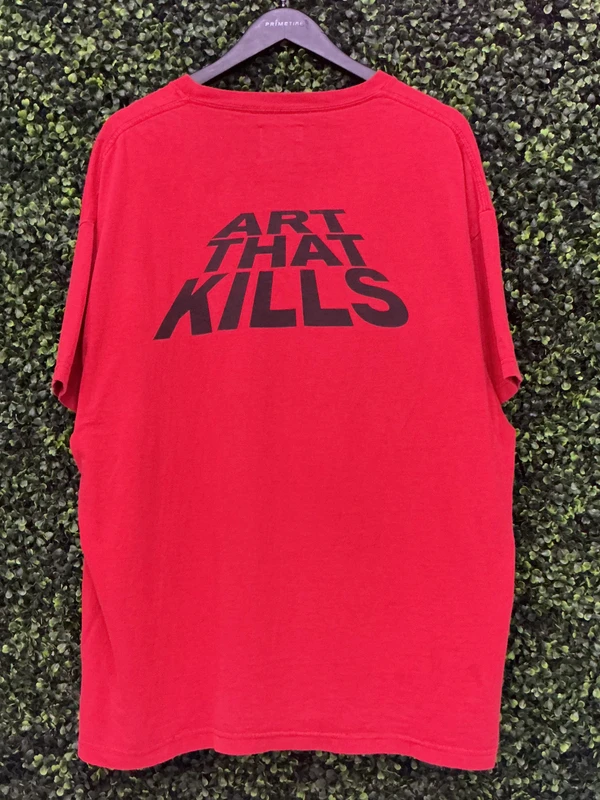 GALLERY DEPT ATK LOGO RED TEE