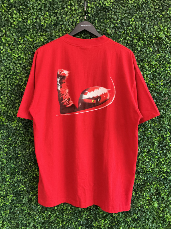 FERRARI RED DRIVER TEE