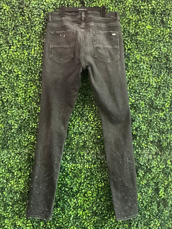 AMIRI BLACK DENIM JEANS (SZ 36)