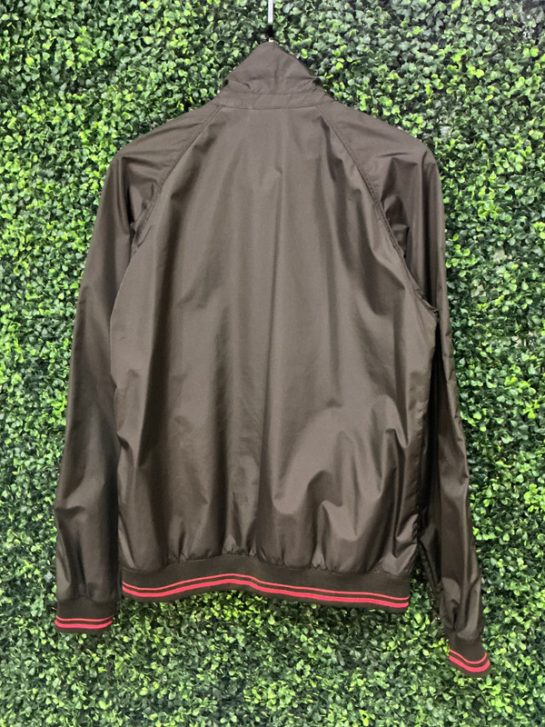 PRADA BLACK ZIP UP WINDBREAKER