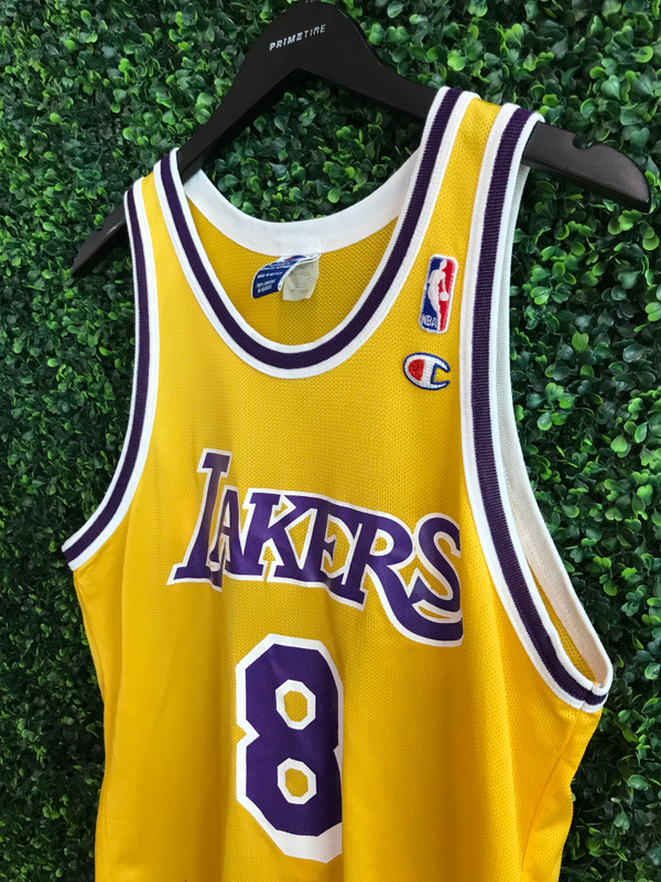 VINTAGE KOBE BRYANT LA LAKERS CHAMPION JERSEY - Primetime