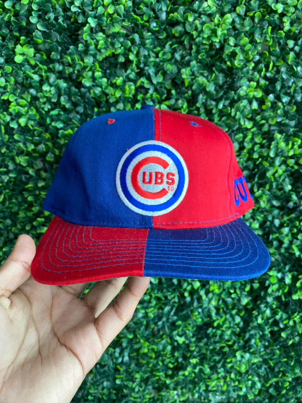 VINTAGE CHICAGO CUBS STARTER HALF & HALF SNAPBACK