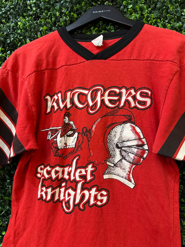 VINTAGE RUTGERS SCARLET KNIGHTS WOMENS TEE