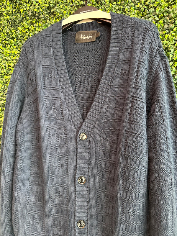 KSUBI NAVY CARDIGAN (SZ M)
