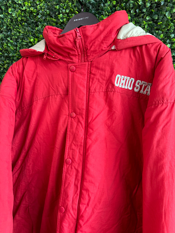 VINTAGE OHIO STATE RED PARKA