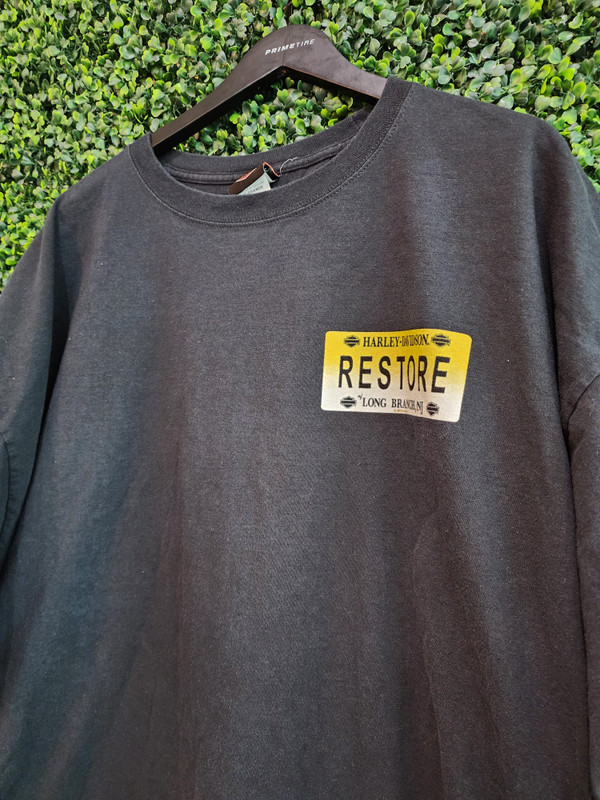 VINTAGE HARLEY DAVIDSON LONG BRANCH NJ TEE