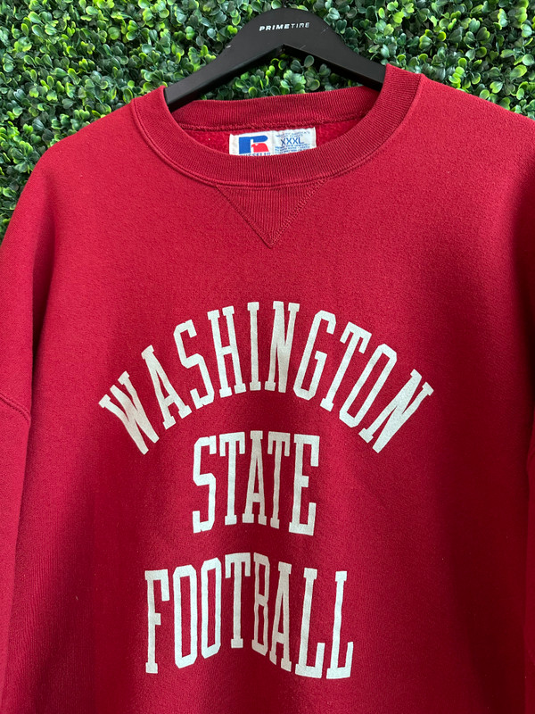VINTAGE WASHINGTON STATE COUGARS RUSSELL ATHLETIC CREWNECK