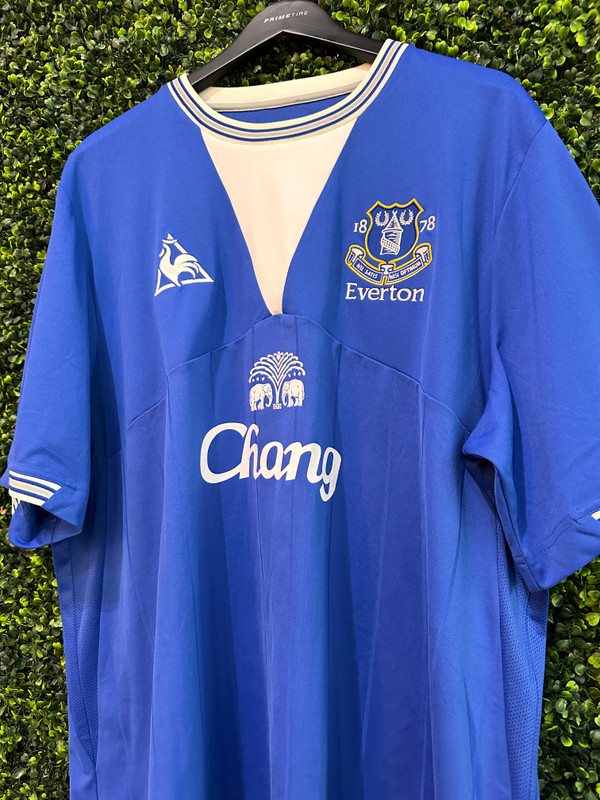 EVERTON LE COQ SPORTIF 2009/10 HOME JERSEY