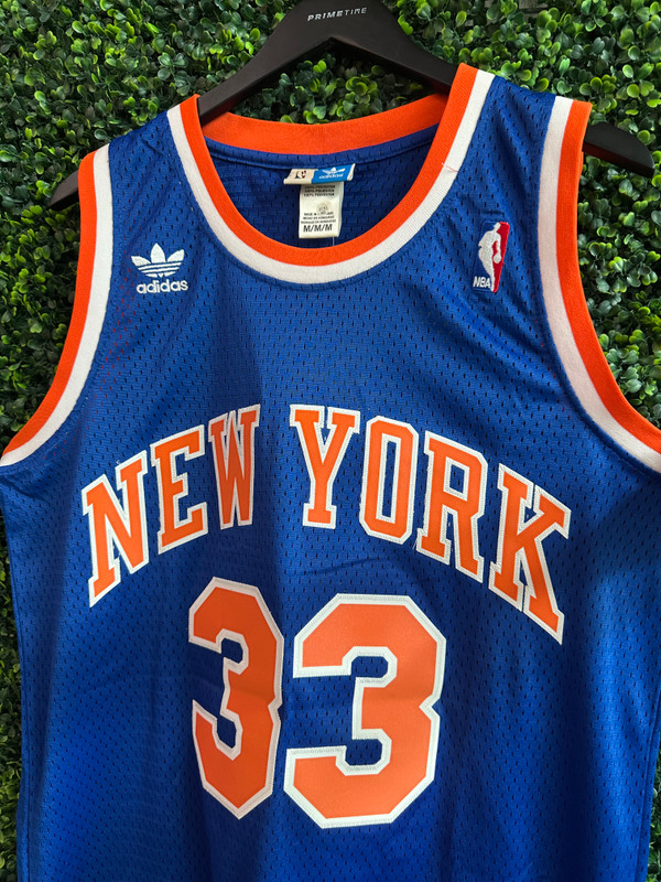 PATRICK EWING NEW YORK KNICKS ADIDAS SOUL SWINGMAN JERSEY