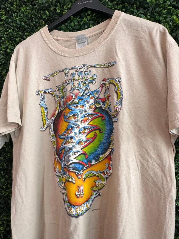 2004 GRATEFUL DEAD DOUBLE SIDED TEE