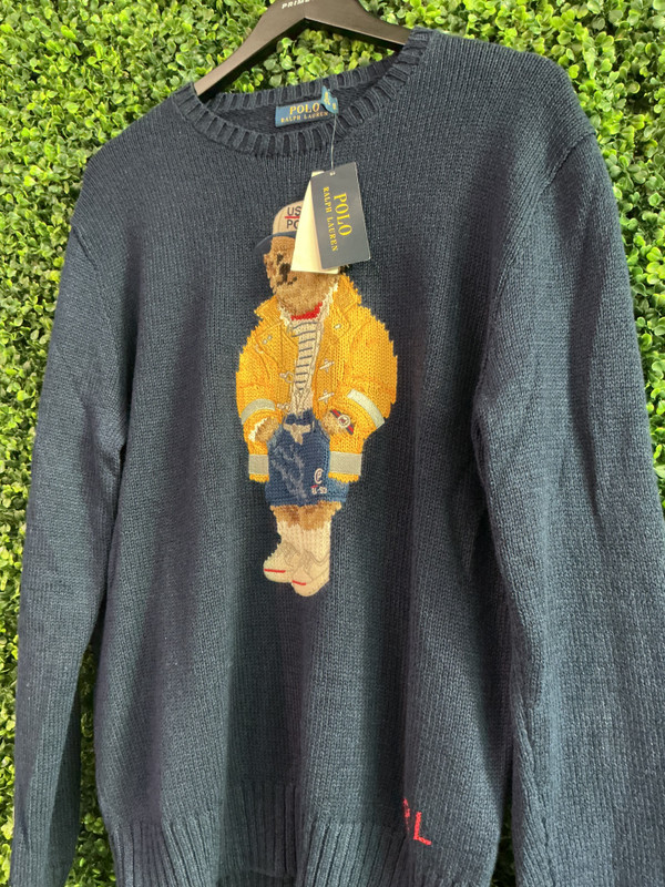 BRAND NEW POLO RALPH LAUREN SAILOR BEAR SWEATER