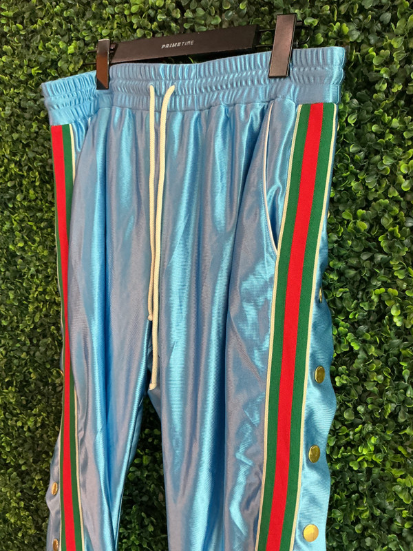 GUCCI WEB ACCENT TRACK PANT (SZ LARGE)