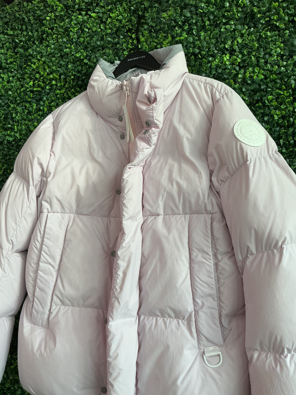 CANADA GOOSE EVERETT PUFFER JACKET PINK (SZ M)