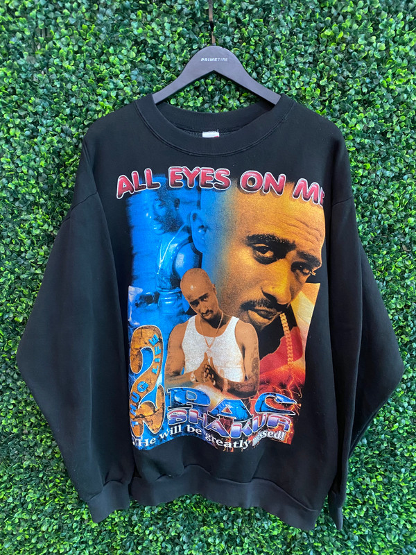 VINTAGE 2PAC ALL EYES ON ME CREWNECK - Primetime