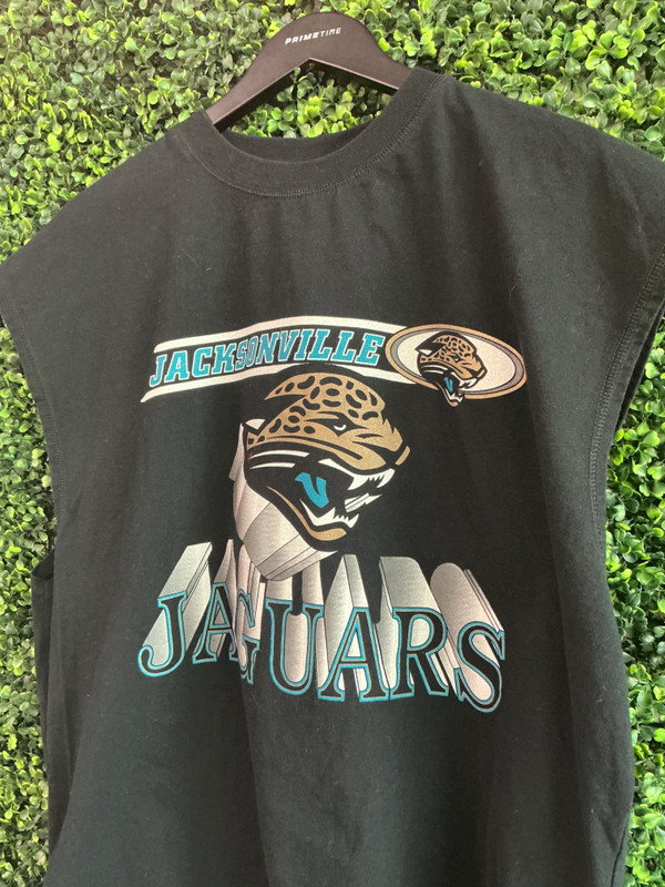 VINTAGE JACKSONVILLE JAGUARS THE EDGE TANK TOP