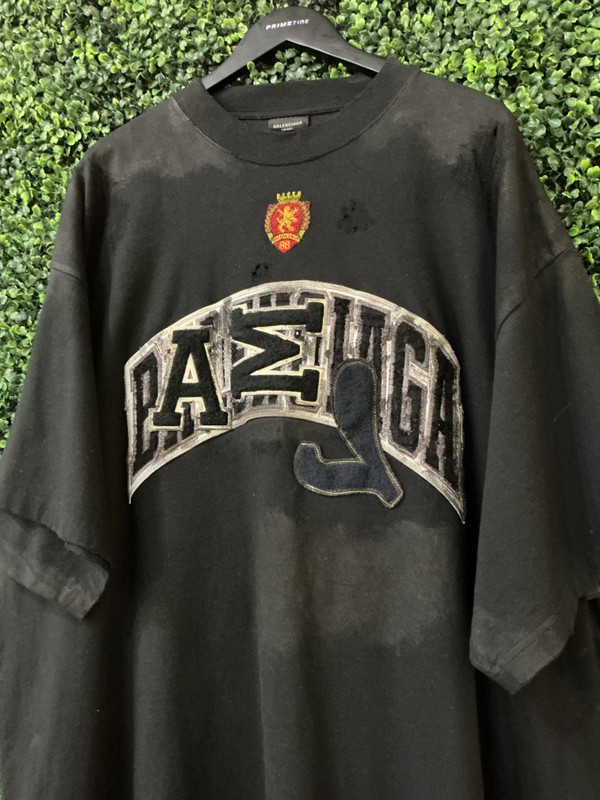 BALENCIAGA SKATER LOGO OVERSIZED TEE (SZ 3XL)
