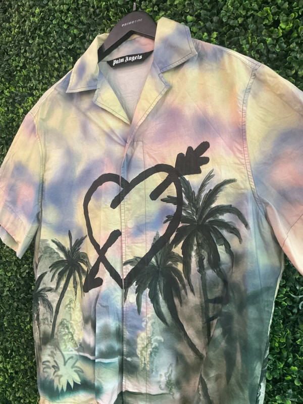 PALM ANGELS PARADISE BUTTON UP