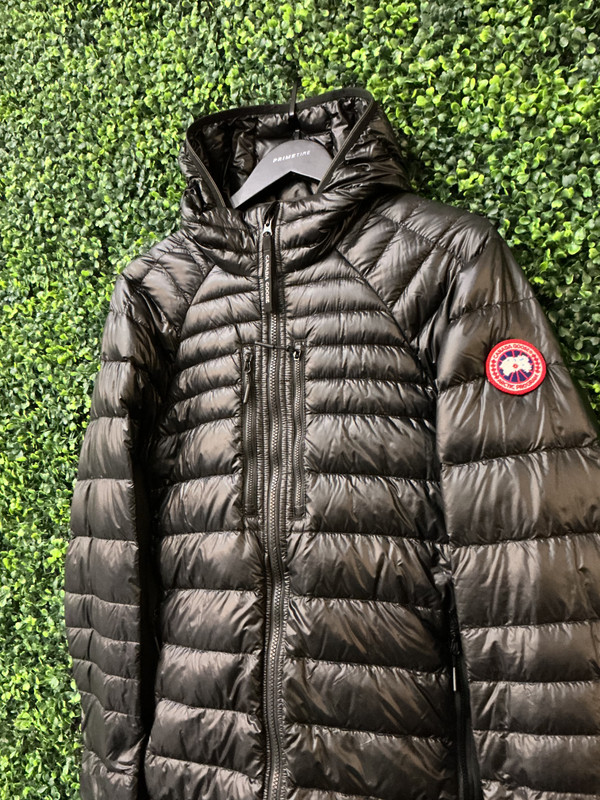 CANADA GOOSE BLACK HYBRIDGE LITE JACKET