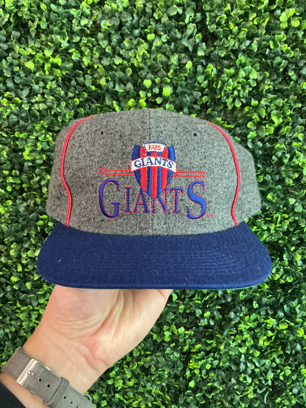 VINTAGE NEW YORK GIANTS WOOL THE GAME SNAPBACK