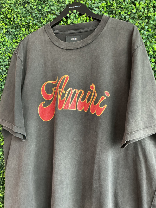 AMIRI GROOVY LOGO PRINT TEE