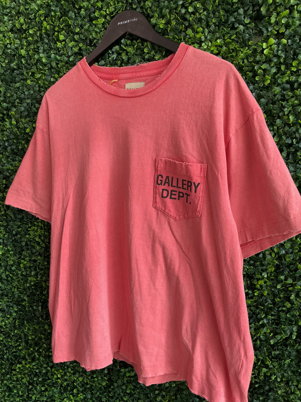 GALLERY DEPT RED POCKET TEE