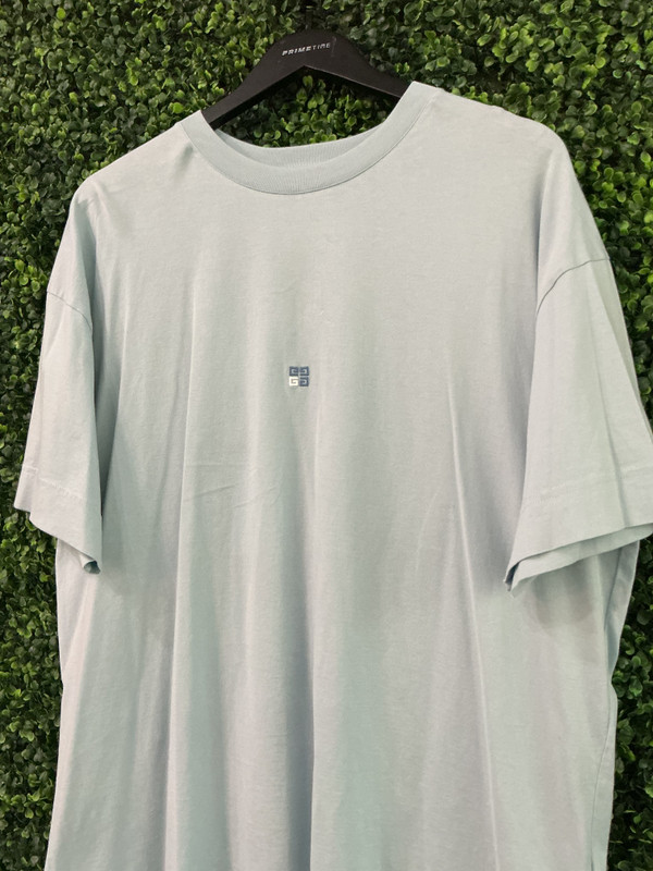 GIVENCHY SKY BLUE LOGO TEE