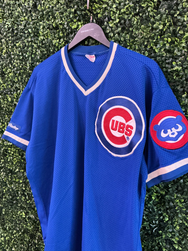 VINTAGE CHICAGO CUBS RAWLINGS BATTING PRACTICE JERSEY