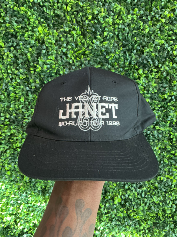 VINTAGE JANET JACKSON VELVET ROPE SNAPBACK