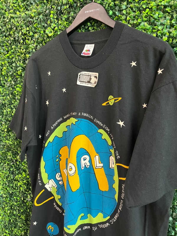 VINTAGE MCDONALDS MCWORLD TEE
