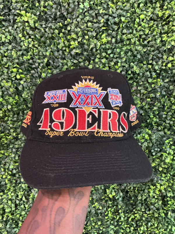 VINTAGE SAN FRANCISCO 49ERS ANNCO SUPER BOWL XXIX CHAMPIONS SNAPBACK