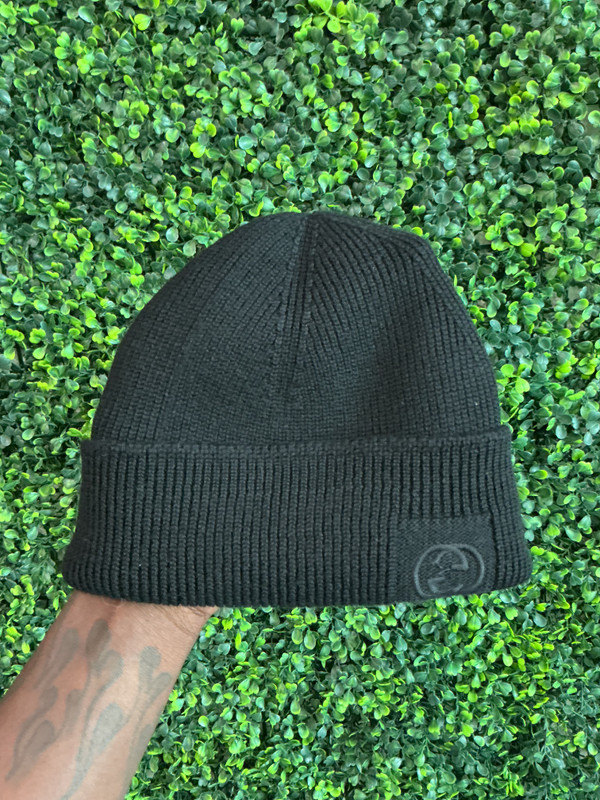 BRAND NEW GUCCI BLK BEANIE