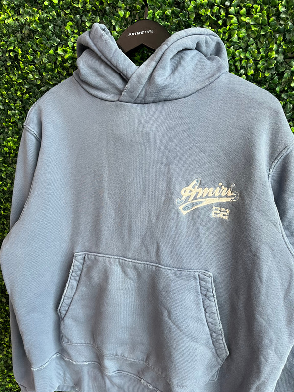 AMIRI 22 BLUE HOODIE