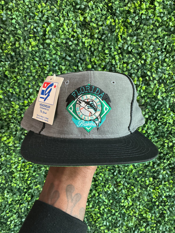 DEADSTOCK VINTAGE FLORIDA MARLINS THE GAME SNAPBACK