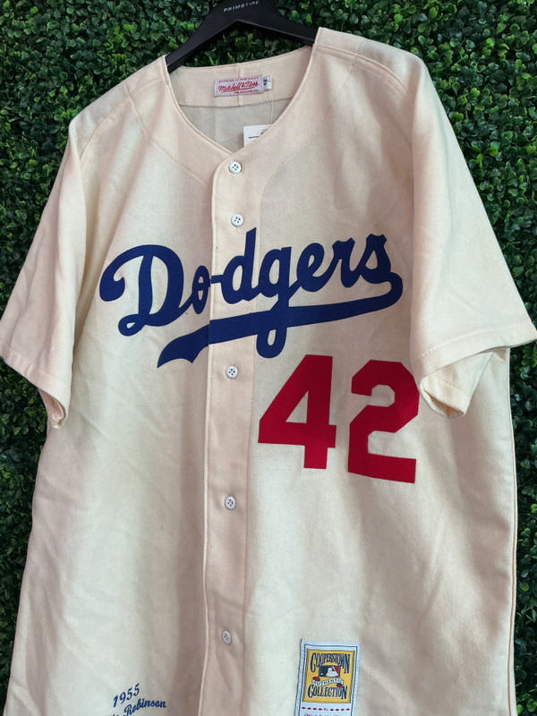 BRAND NEW JACKIE ROBINSON BROOKLYN DODGERS MITCHELL & NESS JERSEY