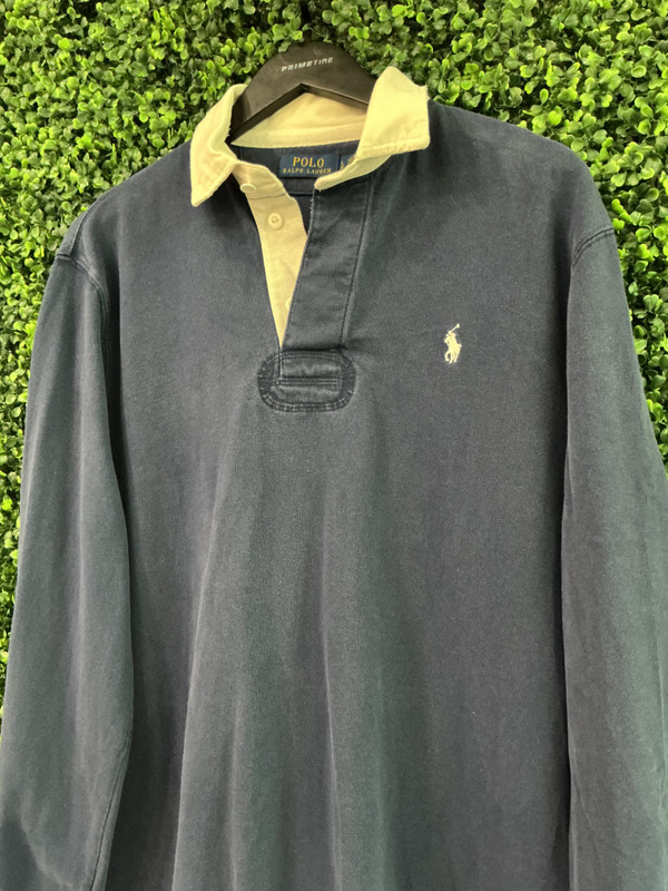 POLO RALPH LAUREN NAVY RUGBY