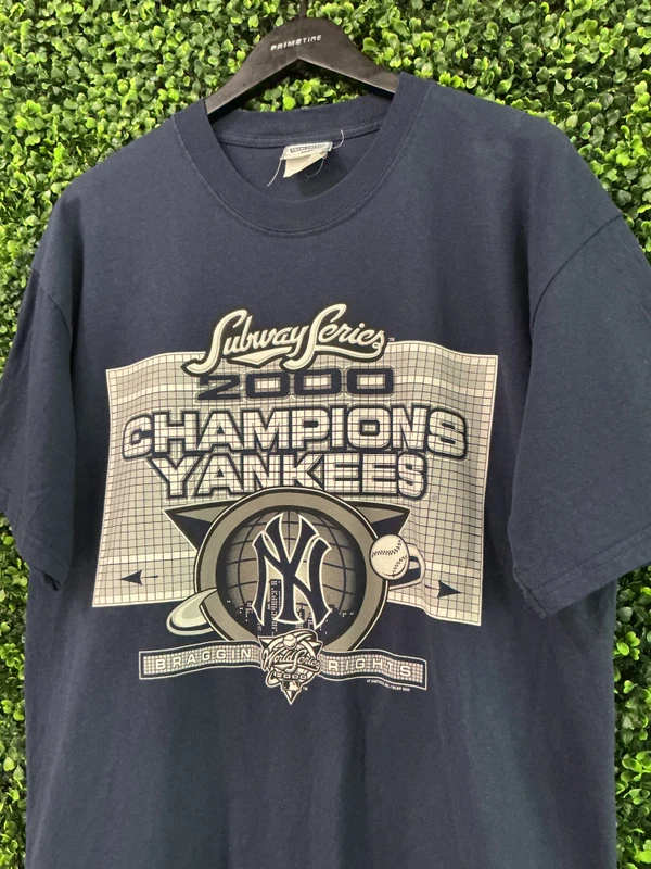 VINTAGE NY YANKEES 2000 SUBWAY SERIES TEE
